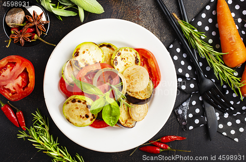 Image of baked vegetables