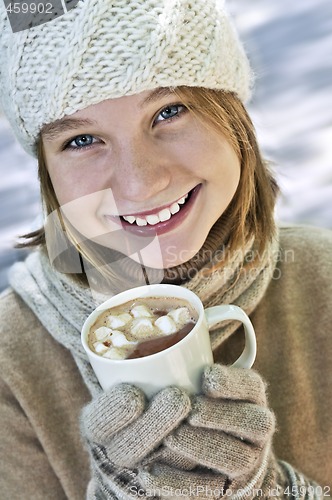 Image of Winter girl