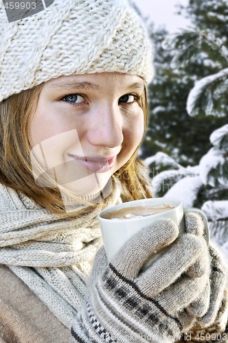 Image of Winter girl