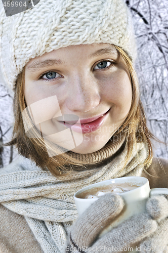 Image of Winter girl