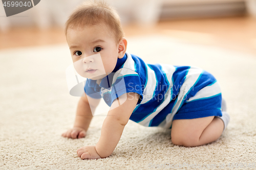 Image of sweet little asian baby boy