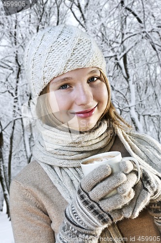 Image of Winter girl