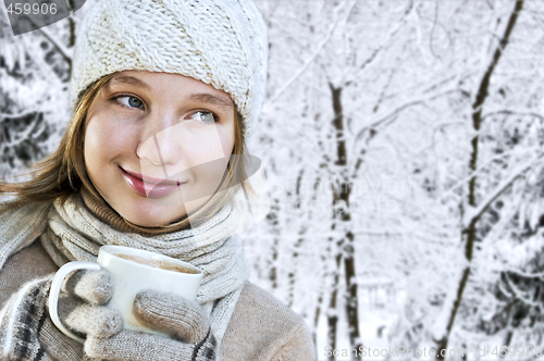 Image of Winter girl