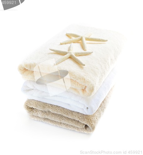 Image of Stack of towels