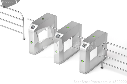 Image of Electronic turnstiles