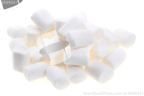 Image of white marschmallow texture