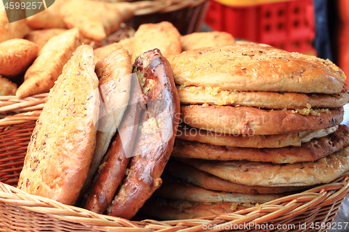 Image of homemade garlic bread