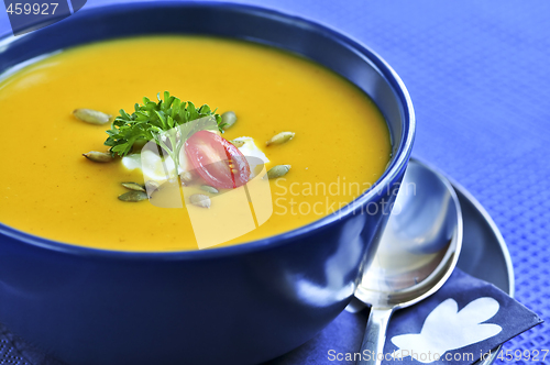 Image of Pumpkin or squash soup