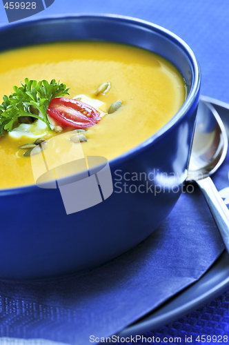 Image of Pumpkin or squash soup