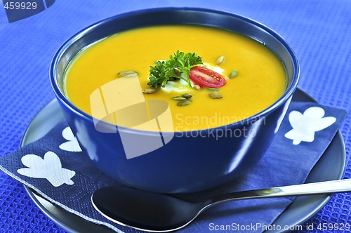 Image of Pumpkin or squash soup