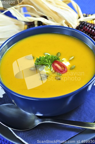 Image of Pumpkin or squash soup