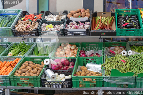 Image of Vegetables Crates