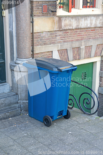 Image of Blue Wheelie Bin