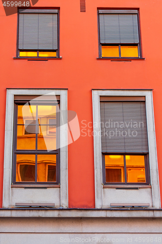 Image of Golden Glass Windows