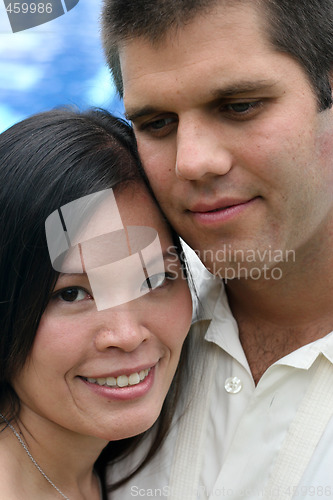 Image of bride and groom