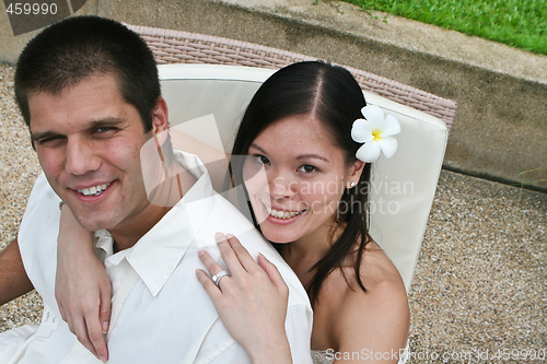 Image of bride and groom