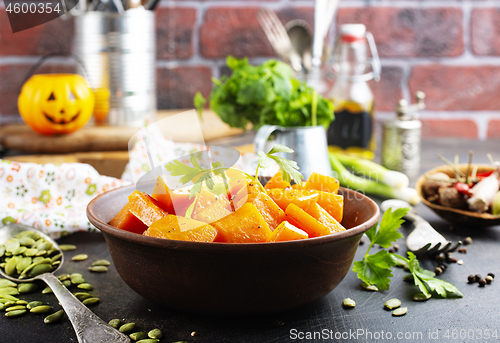 Image of fried pumpkin