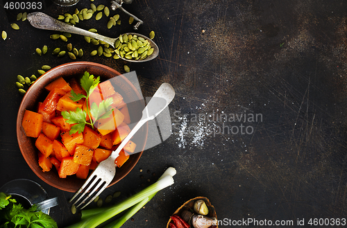 Image of fried pumpkin