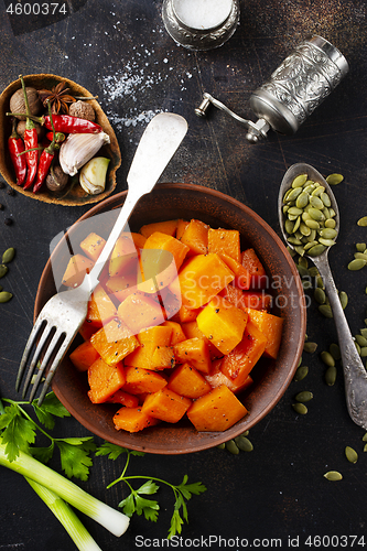 Image of fried pumpkin