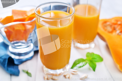 Image of pumpkin juice