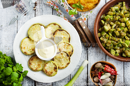 Image of zucchini dishes