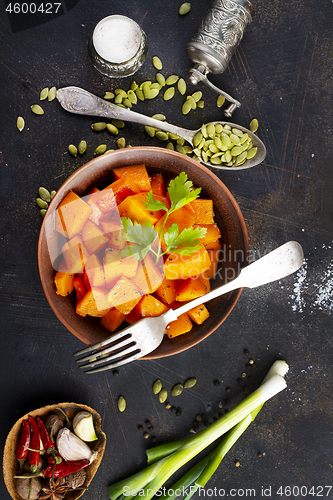 Image of fried pumpkin