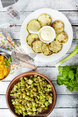 Image of zucchini dishes