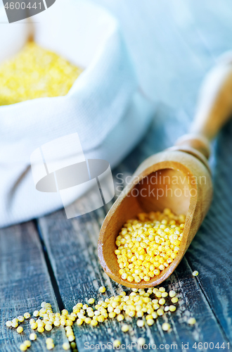 Image of raw millet