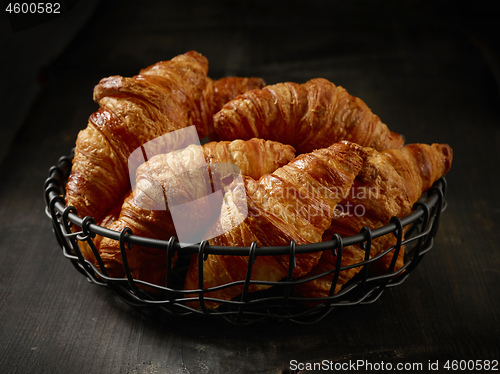 Image of freshly baked croissants