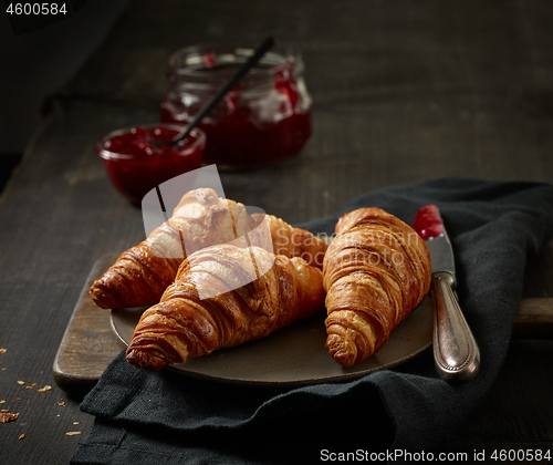 Image of freshly baked croissants