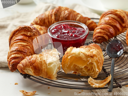 Image of freshly baked croissants