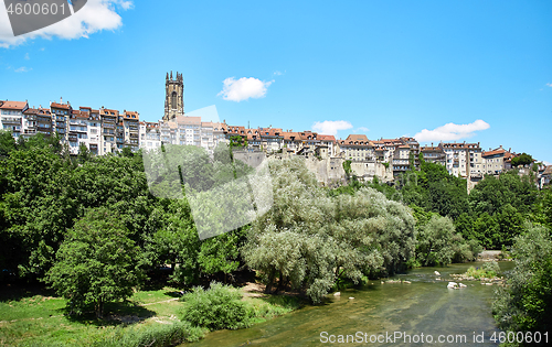 Image of Panoramic view of Fribourg, Switzerland