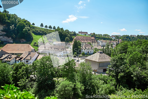 Image of Panoramic view of Fribourg, Switzerland