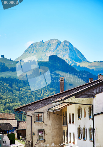 Image of Buildings of Gruyere, Switzerland