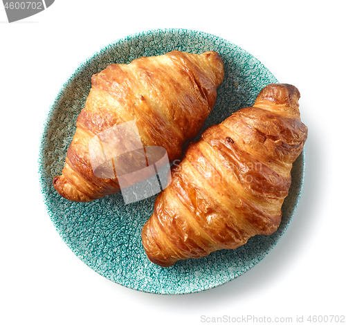 Image of freshly baked croissants