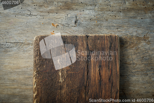 Image of old wooden cutting board