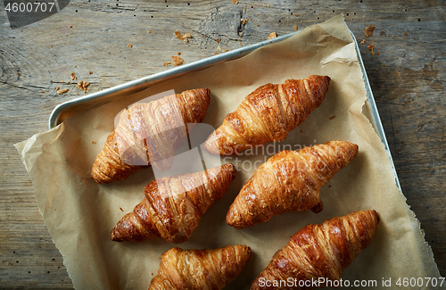 Image of freshly baked croissants