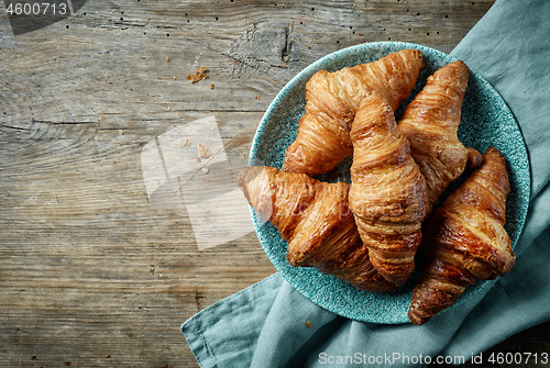 Image of freshly baked croissants