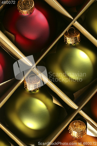 Image of Christmas ornaments