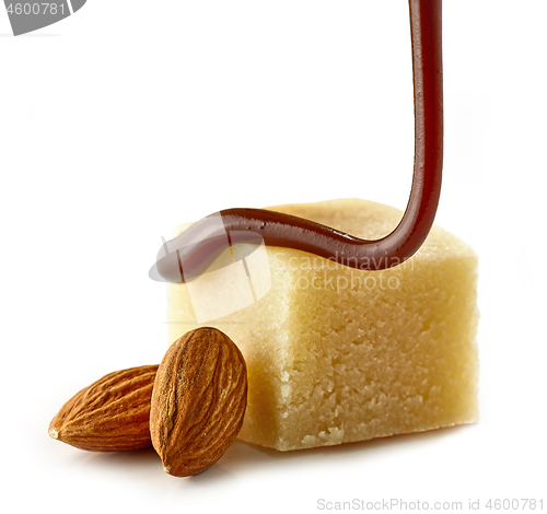 Image of piece of marzipan