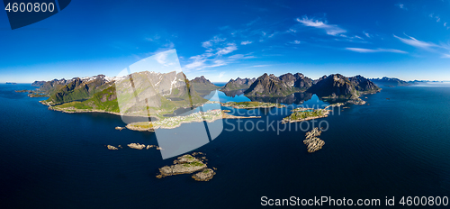 Image of Lofoten is an archipelago in the county of Nordland, Norway.