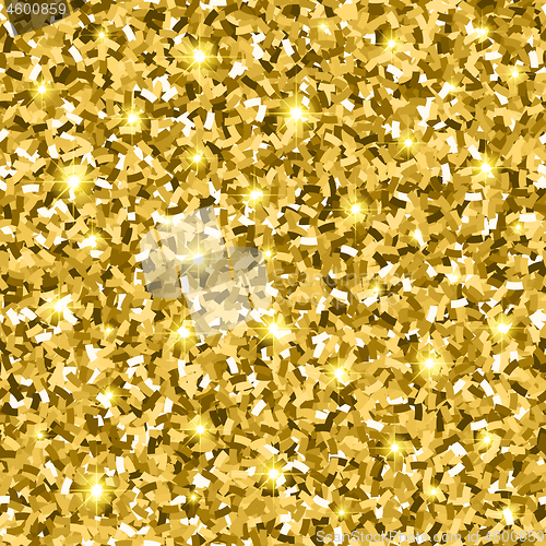 Image of Gold Glitter Seamless Pattern