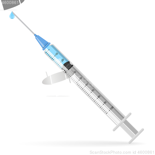 Image of Diabetes Insulin Syringe