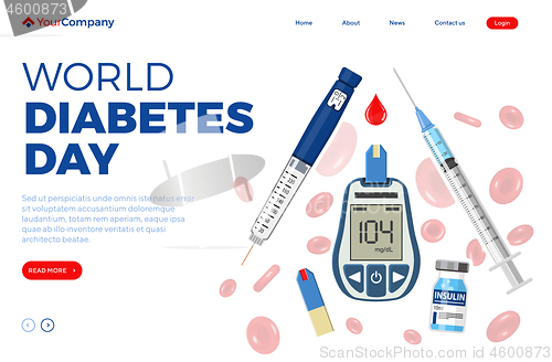 Image of World Diabetes Day Concept