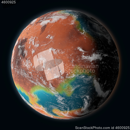 Image of Mars Terraforming