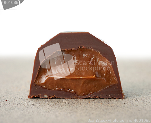 Image of homemade chocolate praline