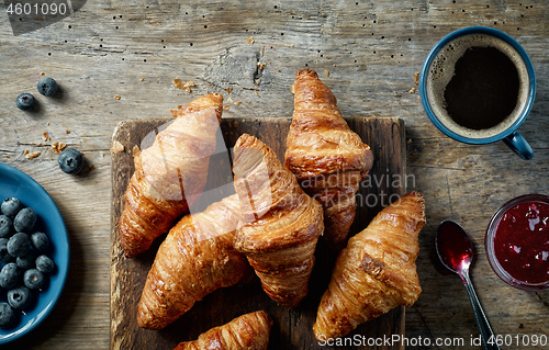 Image of freshly baked croissants