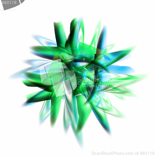 Image of blue green muddle