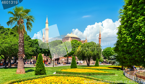 Image of Hagia Sophia in morning
