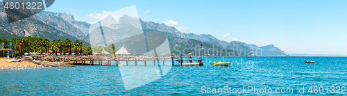 Image of Mediterranean beach in Kemer